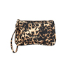Porte-monnaie femme léopard en satin