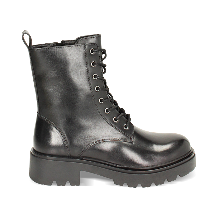 Anfibio nero in pelle Primadonna Collection