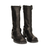 CALZATURA BIKER PELLE NERO