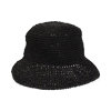 ACCESSORIES HAT STRAW NERO