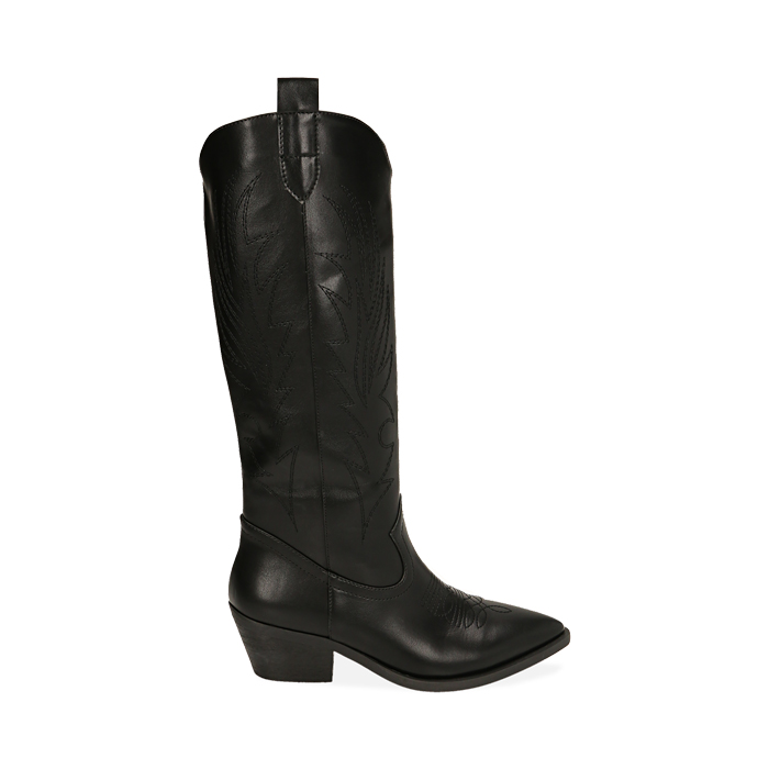 WOMEN SHOES BOOTS SYNTHETIC NERO