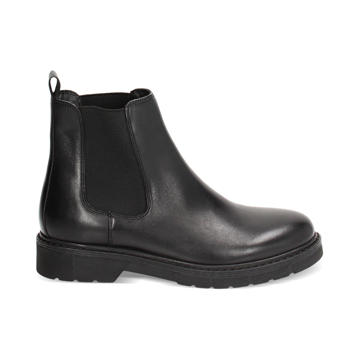 Beatles noirs en cuir