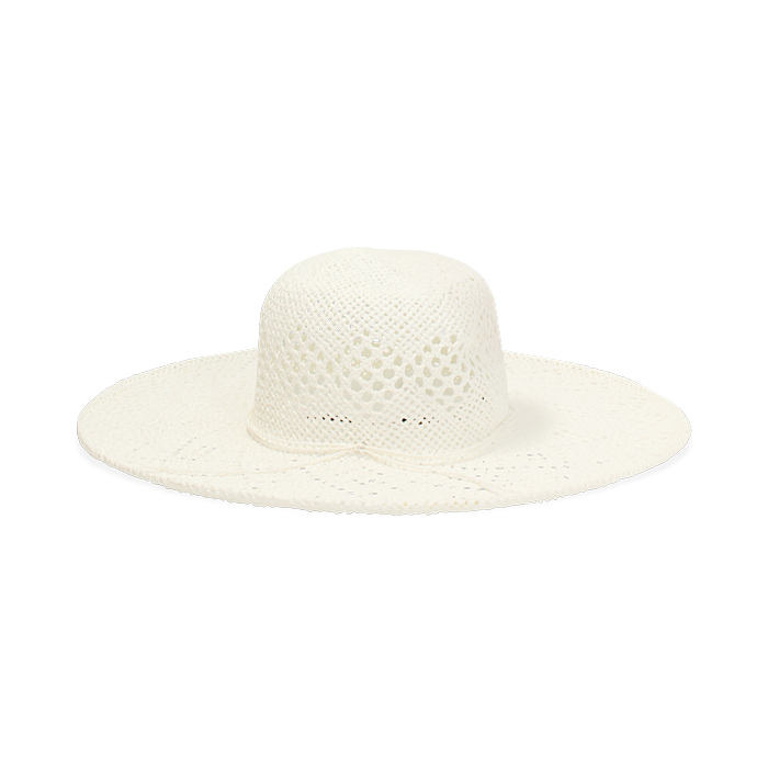 ACCESSORI CAPPELLO PAGLIA BIAN