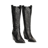 WOMEN SHOES BOOTS LEATHER NERO