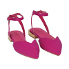 Ballerines slingback fuchsia en lycra