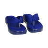 ZAPATOS FLAT LYCRA BLUE