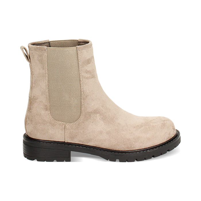 Beatles taupe en microfibre
