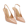 Escarpins nude talon 10,5 cm