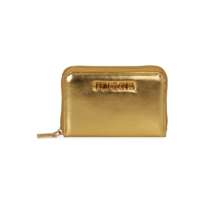 Portafogli oro laminato