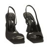 WOMEN SHOES SANDAL LYCRA NERO