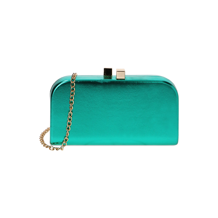 BAG CLUTCH LAMINADO VERD