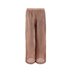 Pantalone donna bronzo in tessuto
