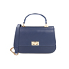 Mini sac rond bleu