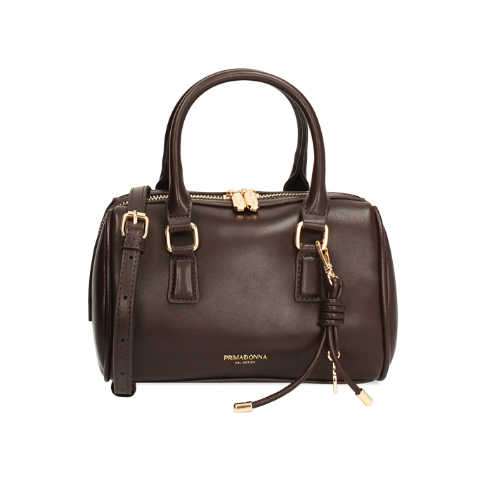 Mini bolso oscuro con bandolera removible