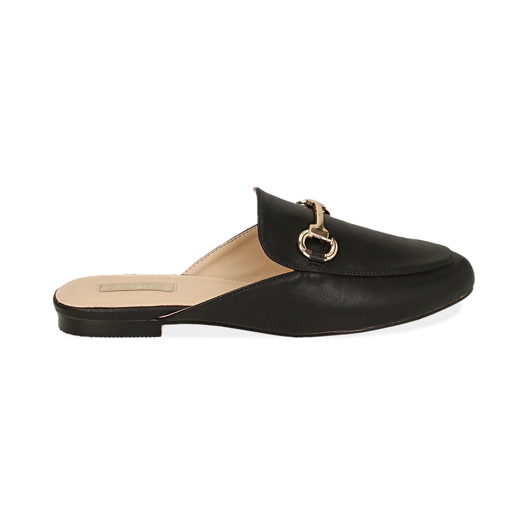 Slippers Nere In Eco pelle Primadonna Collection