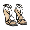 Sandales noires talon 9,5 cm
