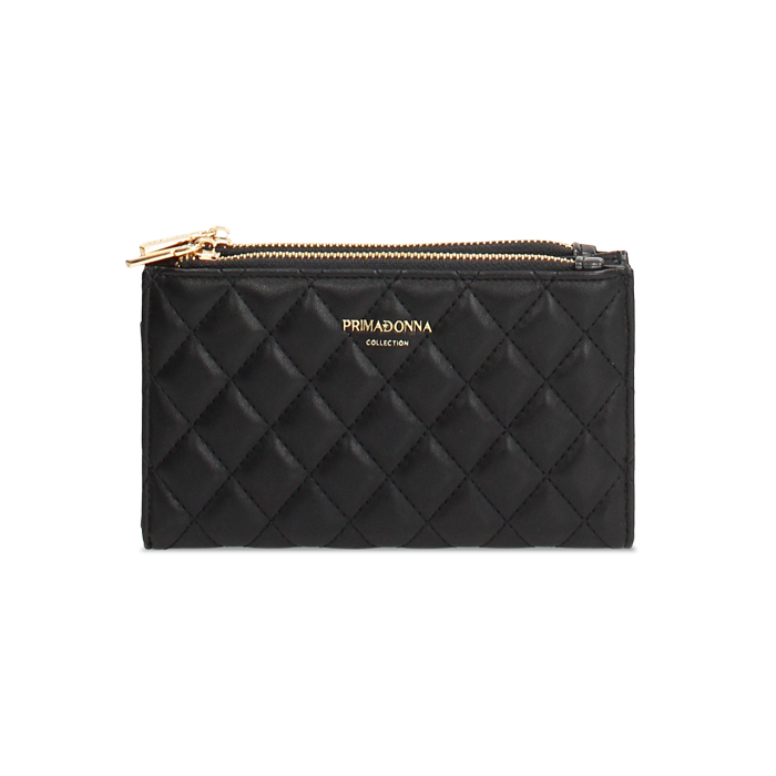 Portefeuille noir avec &eacute;l&eacute;gants d&eacute;tails