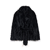 ABBIGLIAMENTO PELLICCIA FUR NERO