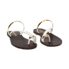 Sandalias planas para mujer blancas