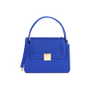 Mini bag blu in tessuto