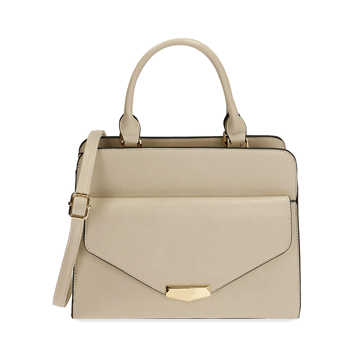 BORSA TRACOLLA TRAPUNTATA panna donna nuova Senza Cartellino Love Moschino  EUR 75,00 - PicClick IT