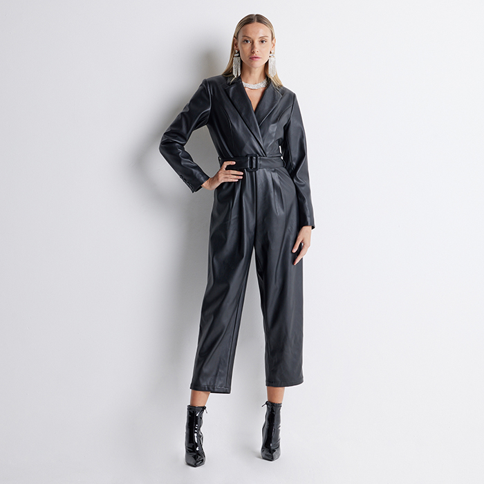 Tuta donna jumpsuit nera Primadonna Collection