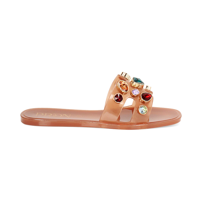Sandales plage femme nude