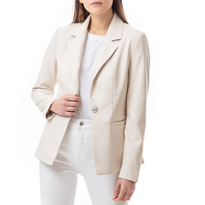 giacca beige donna
