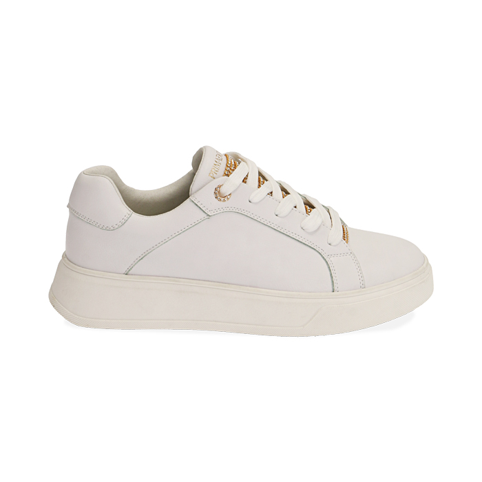 Zapatillas blanco/dorado