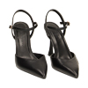 Zapatos de punta cerrada negros casuales