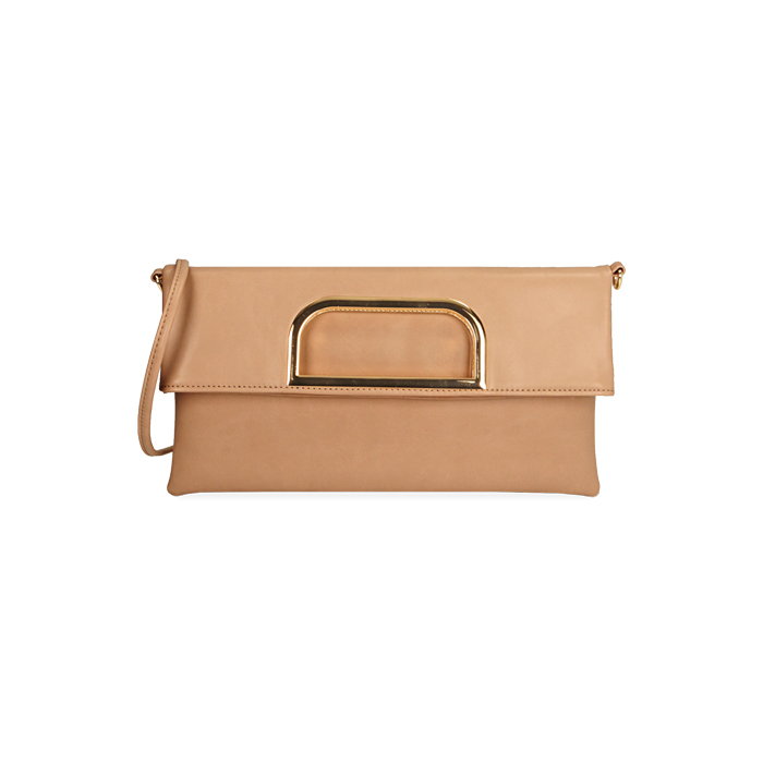 BAG POCHETTE SINTETICO BEIG