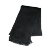 Sciarpa in tessuto nera da donna