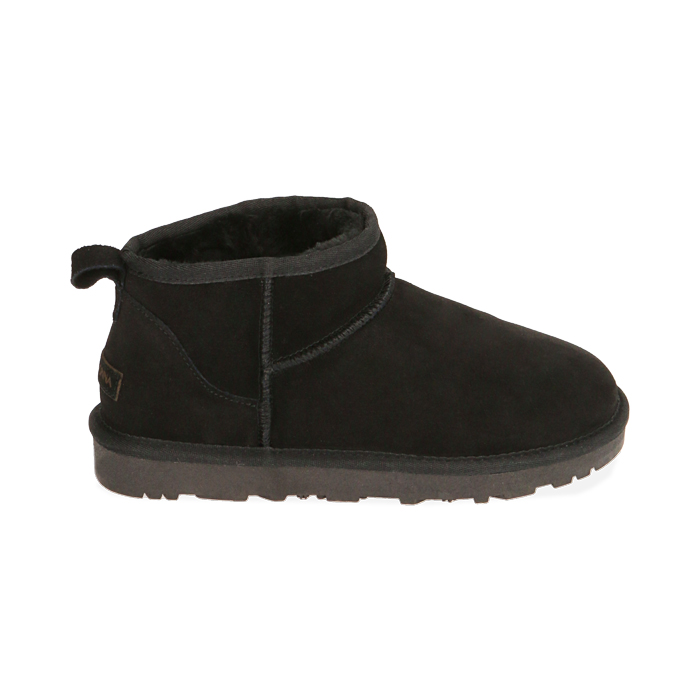 Botines  de ante negros