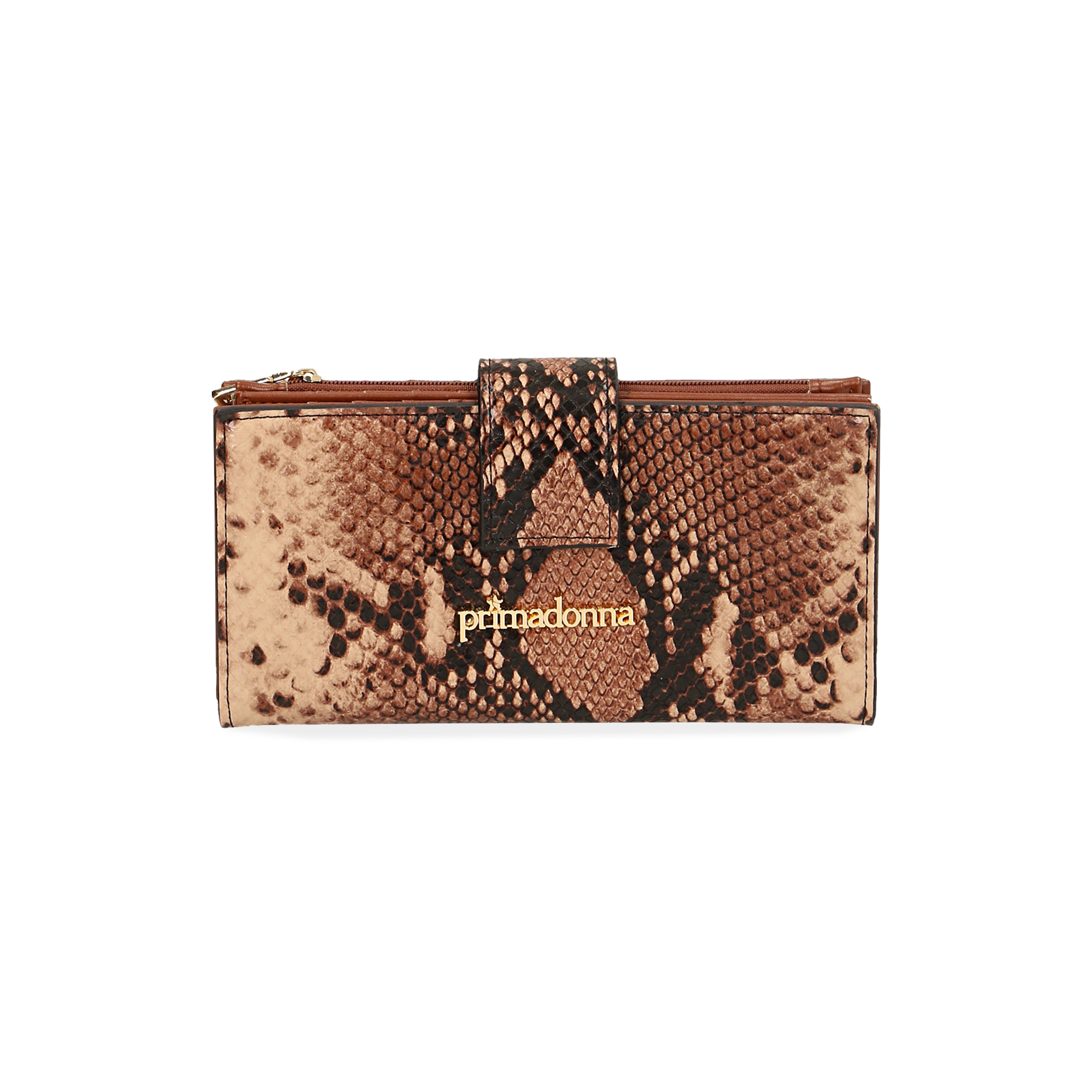 Orciani Portafoglio Grande Diamond in Pitone con Zip SD0047