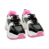 Sneakers nero/bianco fucsia