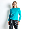 Maglia girocollo verde