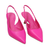 Décolleté slingback fucsia, tacco 6 cm