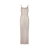 Vestito donna oro in tessuto