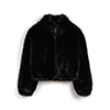 ABBIGLIAMENTO PELLICCIA FUR NERO