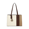 Bolso de hombro crema