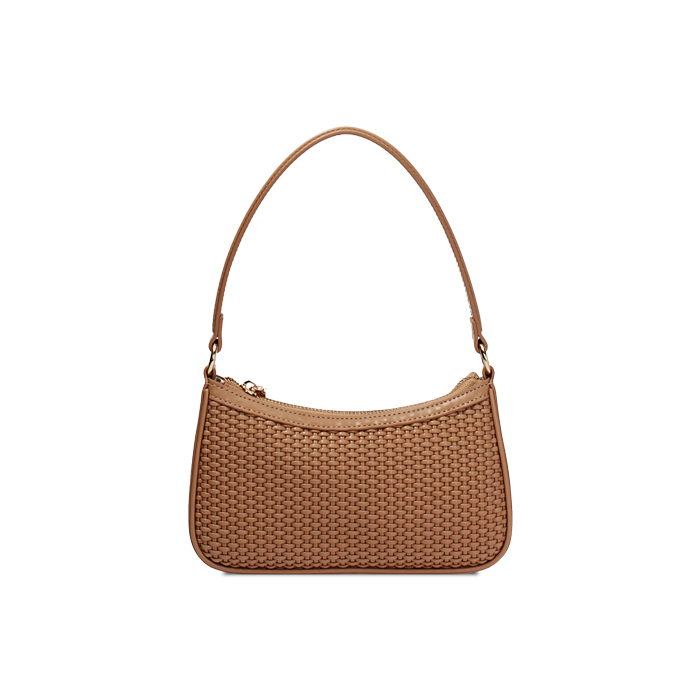 Mini bolso beige con bandolera removible