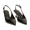 WOMEN SHOES CHANEL SYNTHETIC PATENT NERO