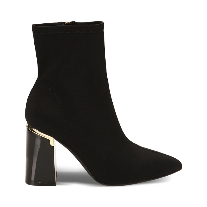 CALZATURA TRONCHETTI LYCRA NERO