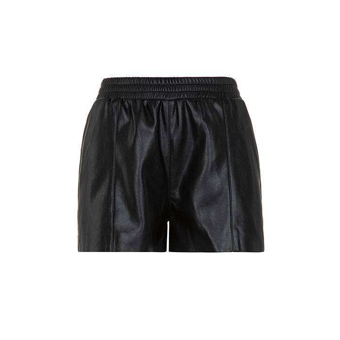 Short neri eleganti con dettagli raffinati