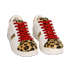 Sneakers bianco/leopard 