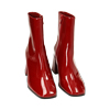 WOMEN SHOES DEMI-BOOT SYNTHETIC PATENT R