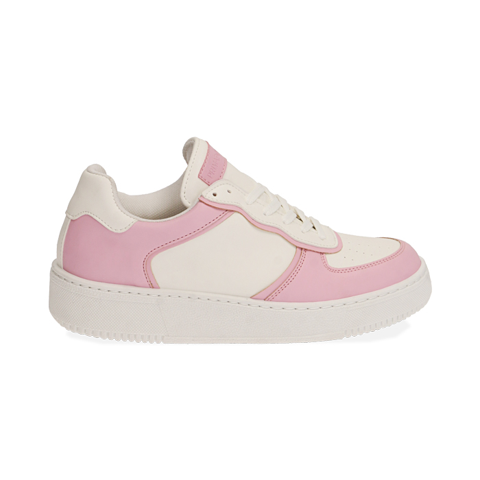 Sneakers bianco/rosa 