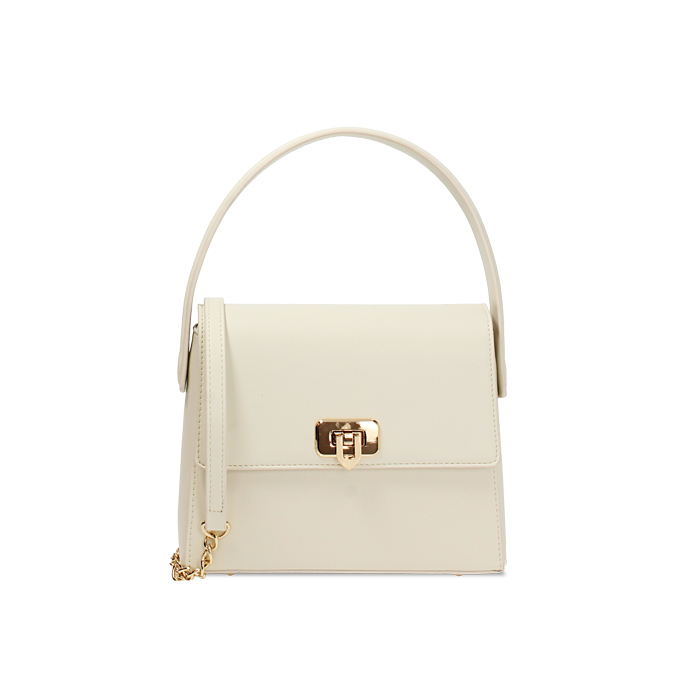 Mini bag panna con tracolla removibile