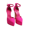 Décolleté platform fucsia, tacco 12,5 cm