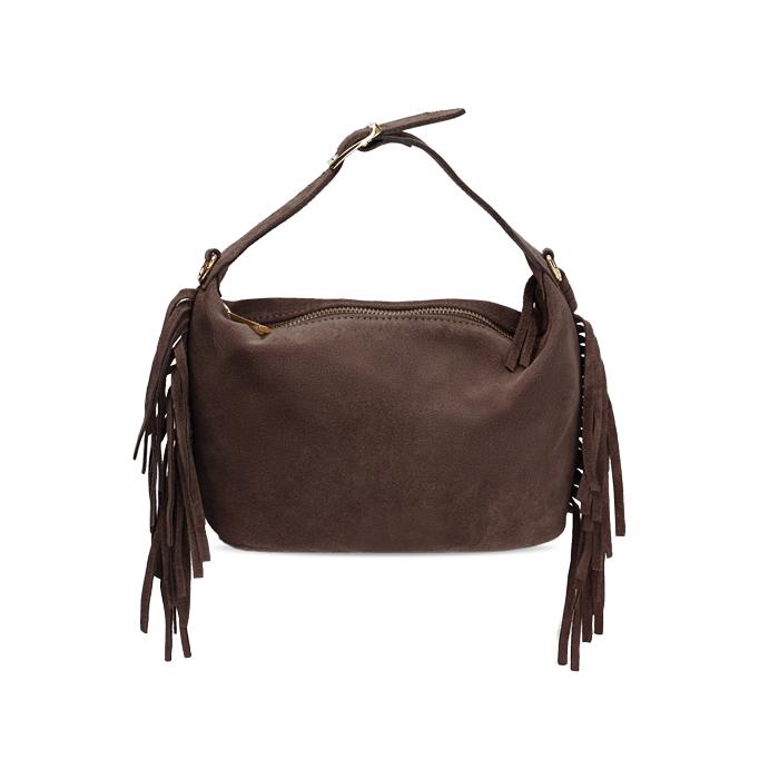 BORSA MINI BAG CAMOSCIO MORO